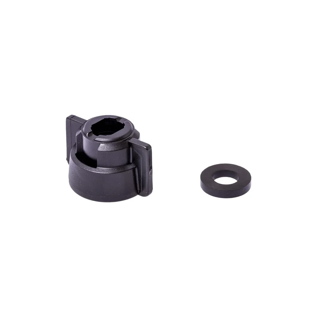 Capac duză baionetă SW10/8 negru cu garnitură 25 buc. Geoline 8253080P025