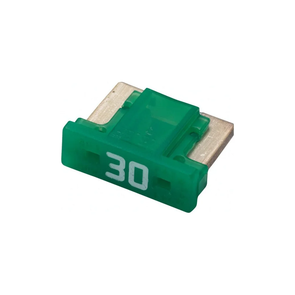 Set siguranțe auto mini cu profil redus 30A lungime 8,4mm ambalaj 5 buc verde Hella 8JS728596352