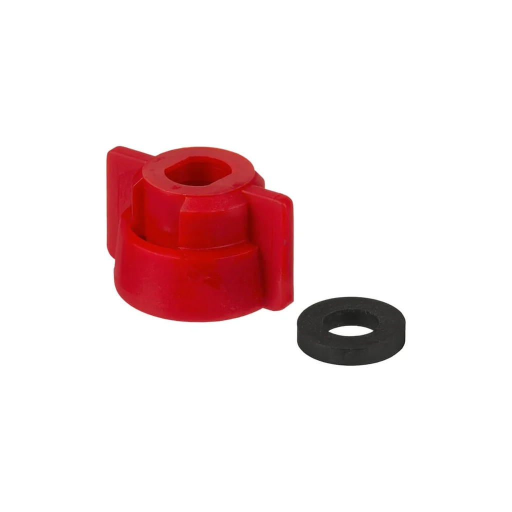 Capac duză baionetă SW10 roșu cu garnitură 25 buc. Geoline 8253008P025