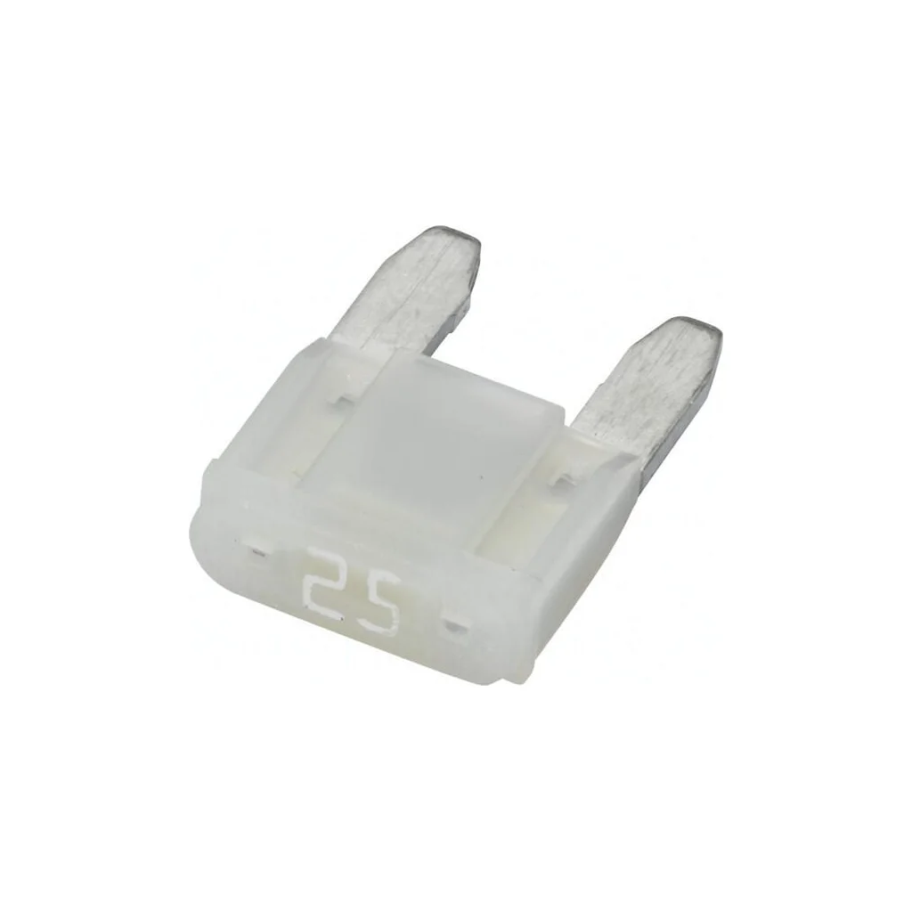 Set siguranțe auto mini 32V 25A lungime 16,3mm ambalaj 10 buc alb Hella 8JS728596242
