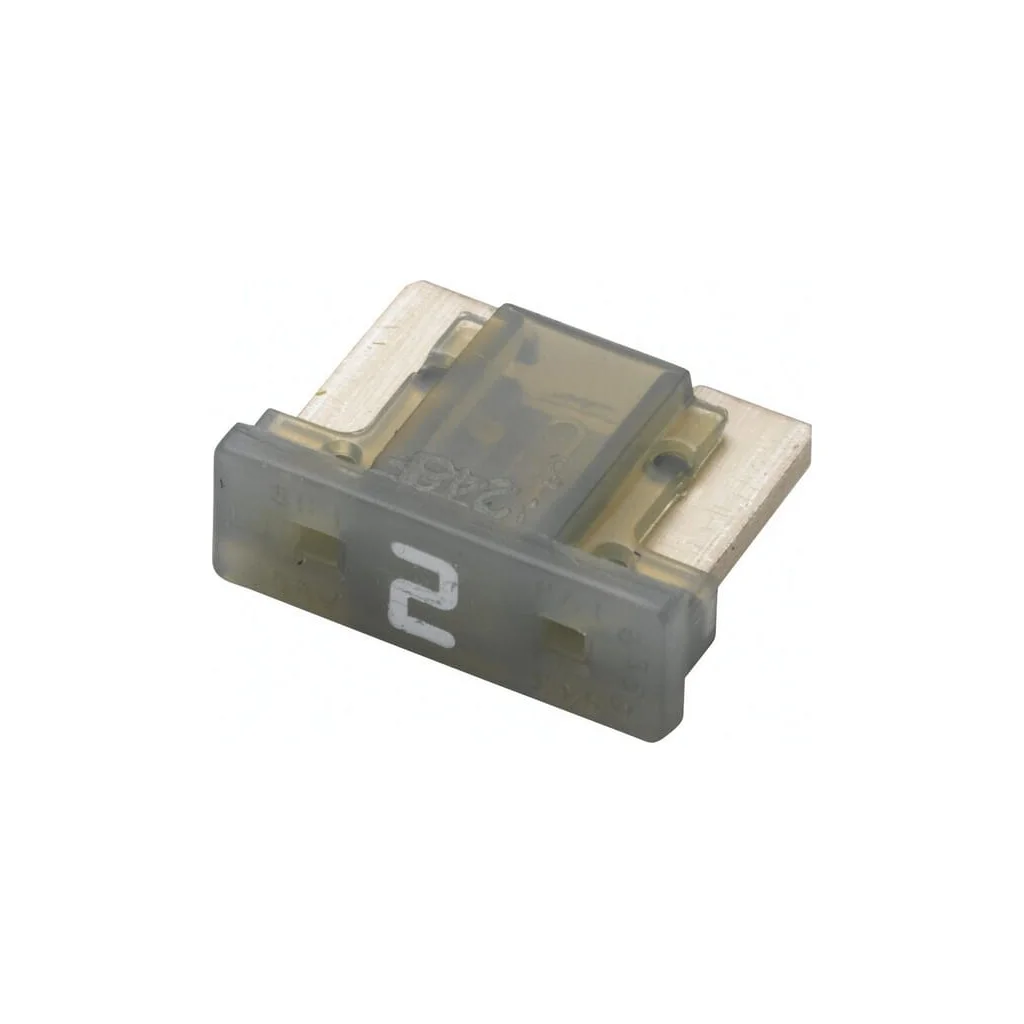 Set siguranțe auto mini cu profil redus 2A lungime 8,4mm ambalaj 5 buc gri Hella 8JS728596262