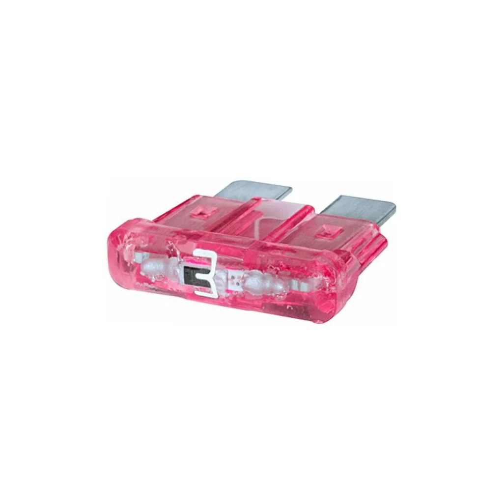 Set siguranțe auto standard 12V 3A lungime 18,8mm ambalaj 10 buc violet Hella 8JS711683062
