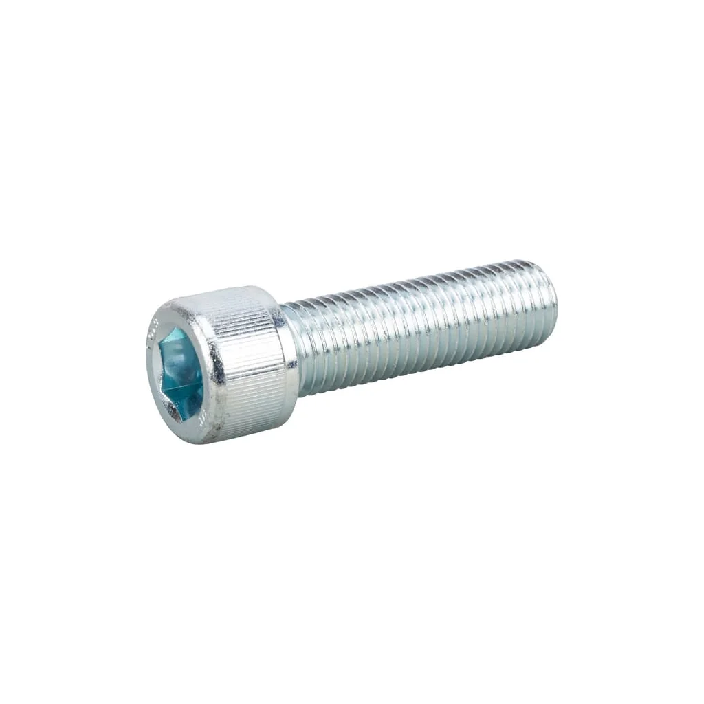 Șurub cap cilindric orificiu hexagonal DIN912 M20x2,5x70mm filet 52mm oțel zincat grupa 10.9 Kramp 9122070109