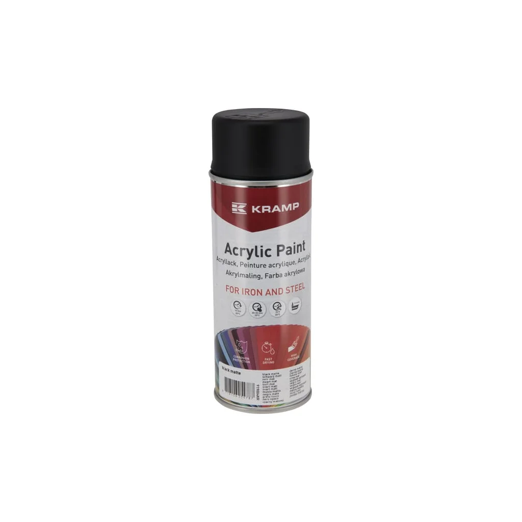Spray vopsea negră mată 400ml 919004KR