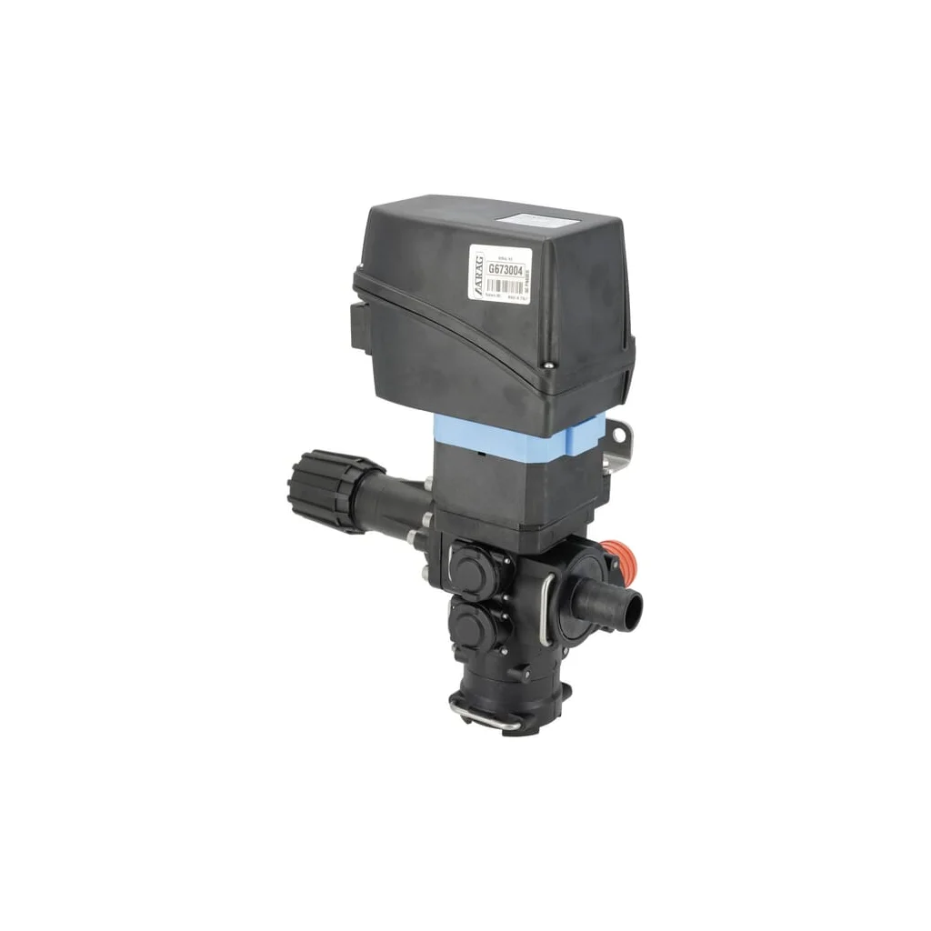 Supapă electrică de control principal, cu supapă de presiune maximă reglabilă și cuplaj cu furcă T6 864050160