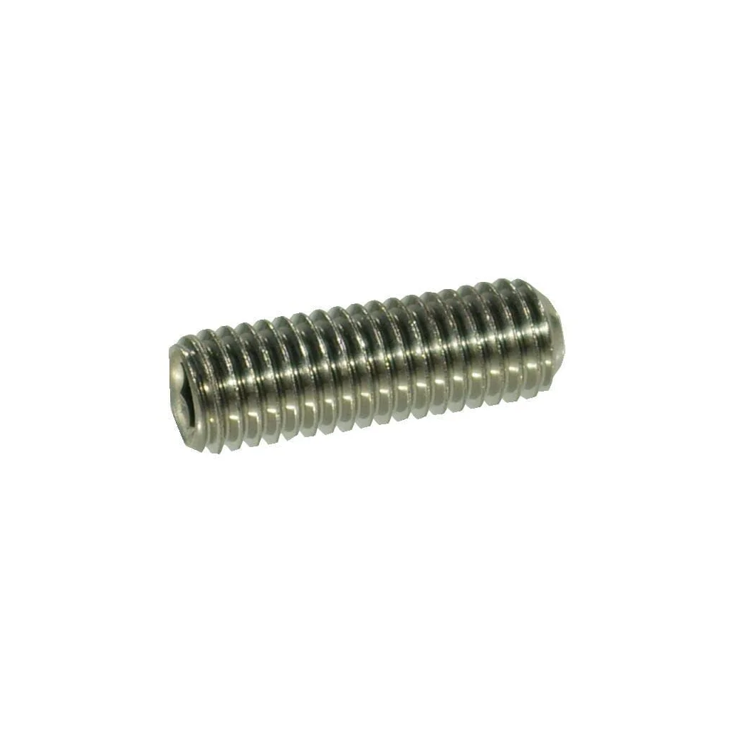 Știft filetat orificiu hexagonal cu vârf cupă DIN916 ISO4029 M5x0,8mm / 12mm oțel inoxidabil A2 Kramp 916512RVSP025