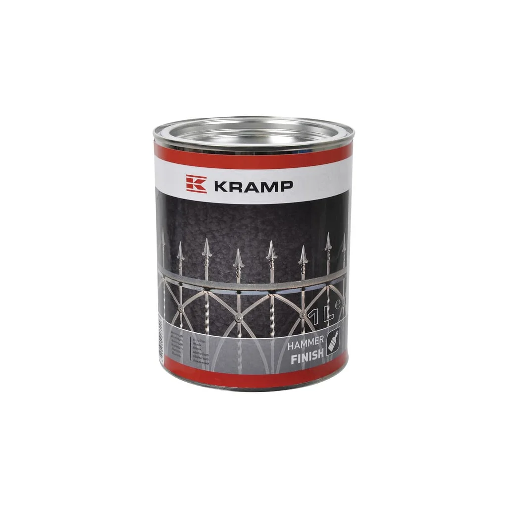 Vopsea albă aluminiu Hammer finish 1l 995008KR