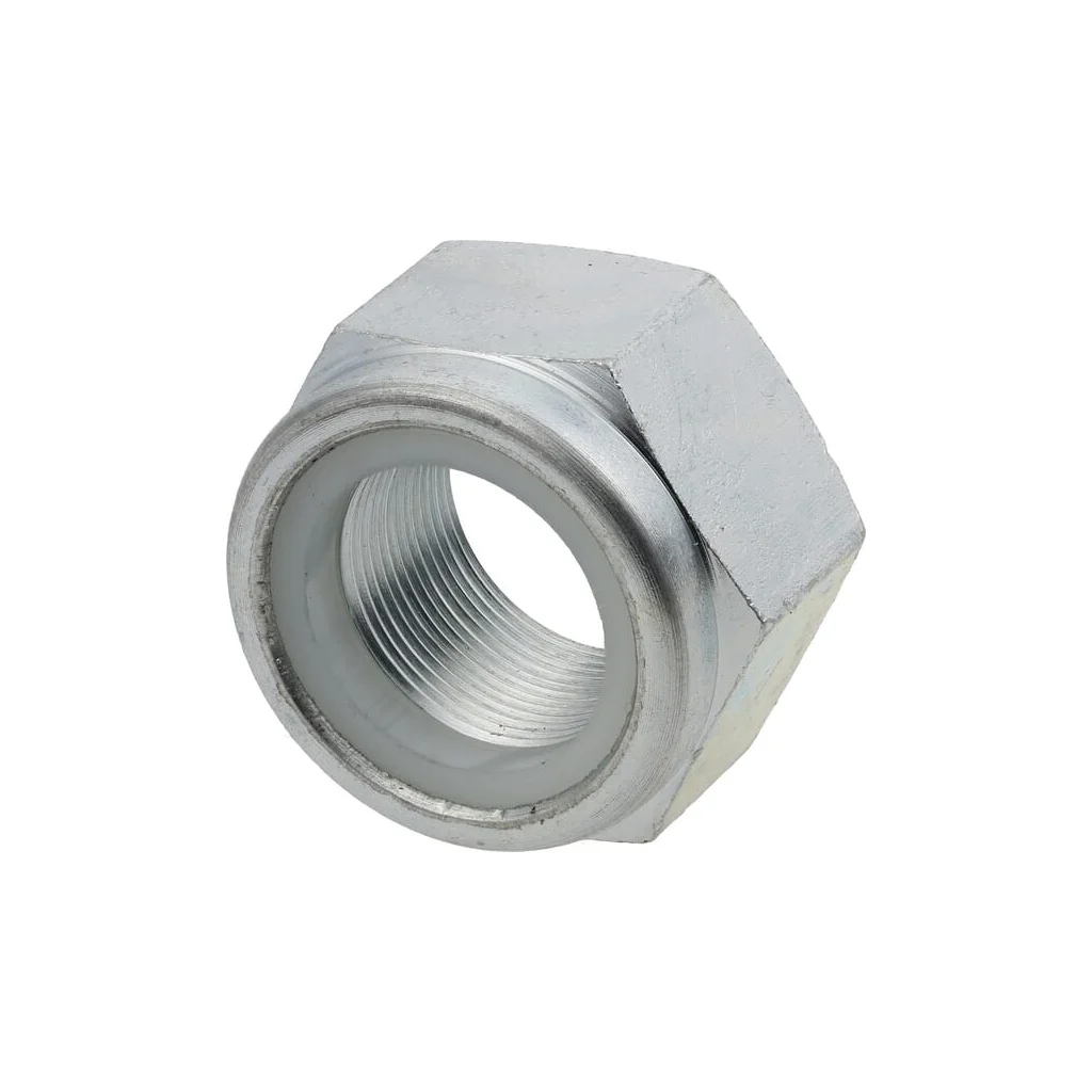 Piuliță hexagonală autoblocantă joasă cu inserție plastic DIN985 M30x1,5mm oțel zincat grupa 10 Kramp 985301510