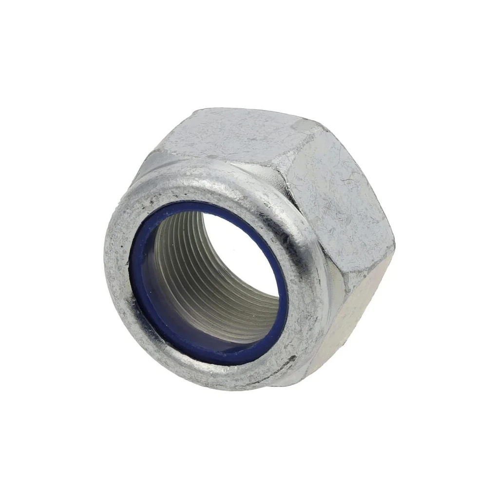 Piuliță hexagonală autoblocantă joasă cu inserție plastic DIN985 M24x1,5mm oțel zincat grupa 10 Kramp 985241510