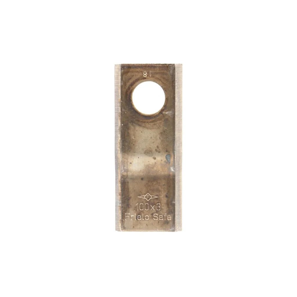 Lamă cositoare stânga/dreapta 98x40x3mm orificiu 19mm pachet 25 buc. potrivită pentru AMA/Galfre/Marangon 98PKR
