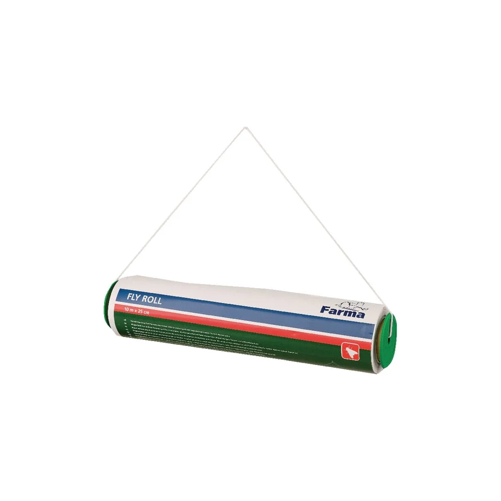 Rolă hârtie adezivă pentru muște 10mx25cm Farma 902005FA