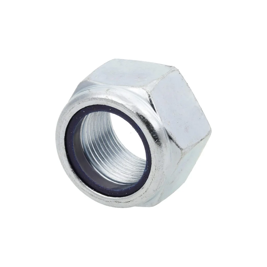 Piuliță hexagonală autoblocantă joasă cu inserție plastic DIN985 M22x1,5mm oțel zincat grupa 10 Kramp 985221510