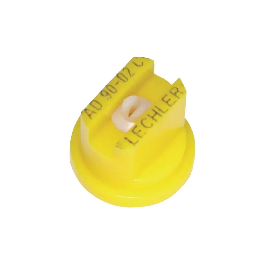 Duză ventilator plat AD 90° 02 galbenă din material ceramic Lechler AD9002C