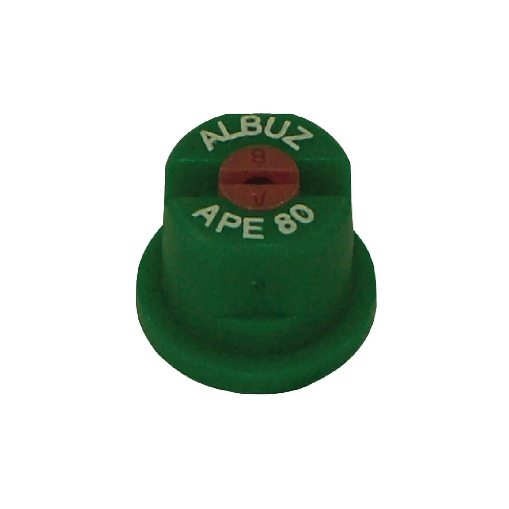 Duză ventilator plat APE 80° 015 gri din material ceramic Albuz APE80GREEN