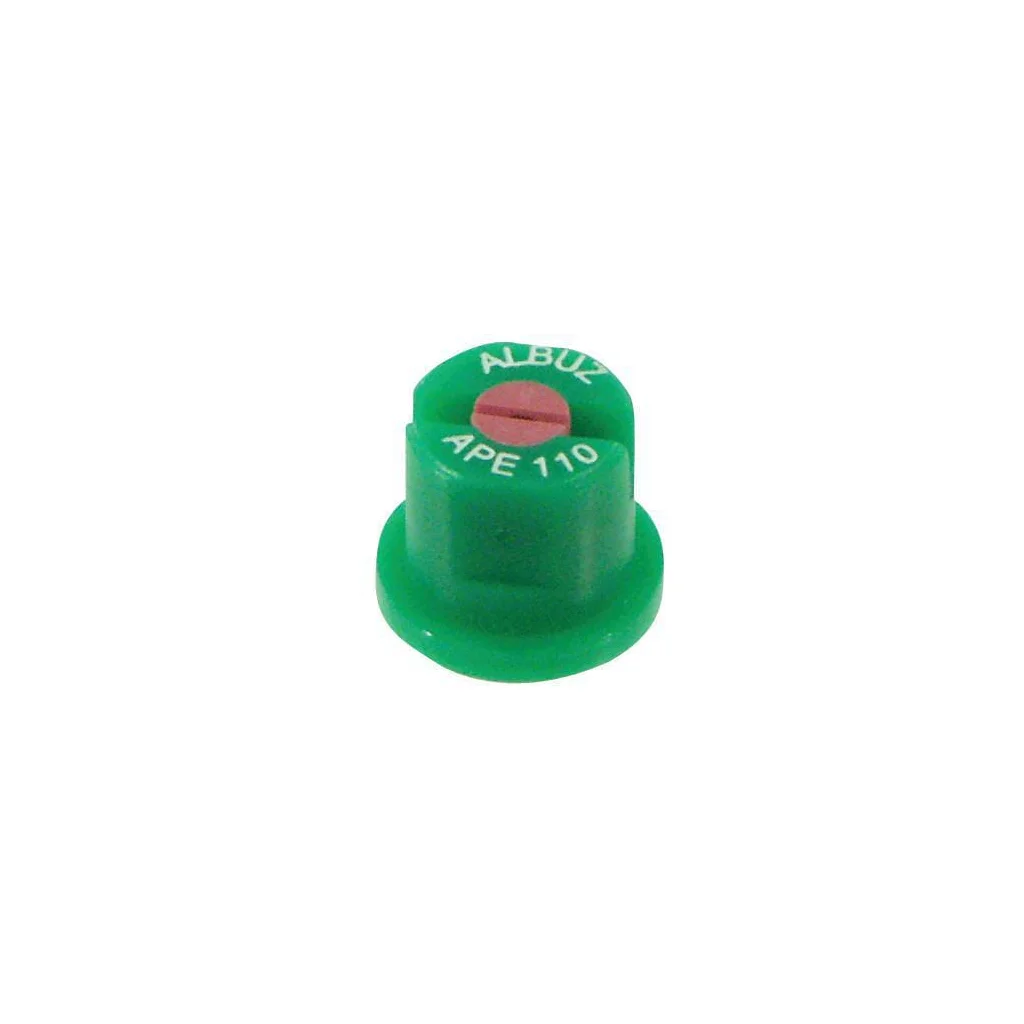 Duză ventilator plat, APE 110° 04, verde, din material ceramic Albuz APE110GREEN