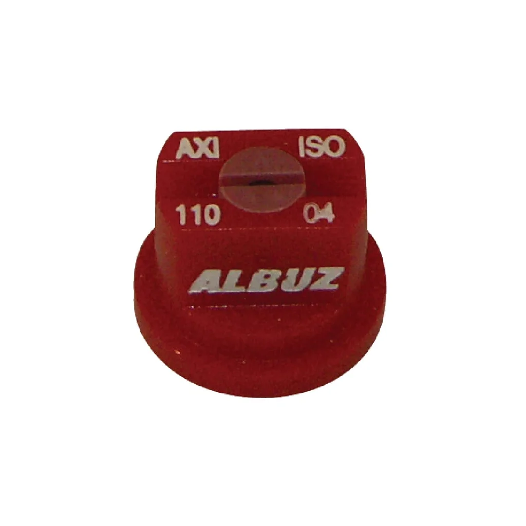 Duză ventilator plat ADI 110° 04, roșu, ceramică, Albuz AXI11004