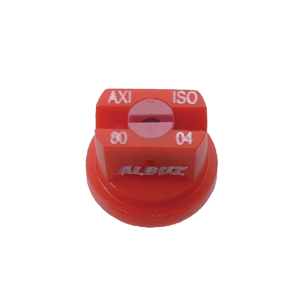 Duză ventilator plat AXI 80° 04 roșie din material ceramic Albuz AXI8004