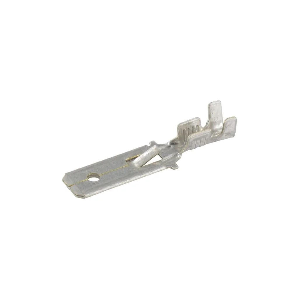 Ștecăr plat transparent 6,3 x 0,8 AMP422412