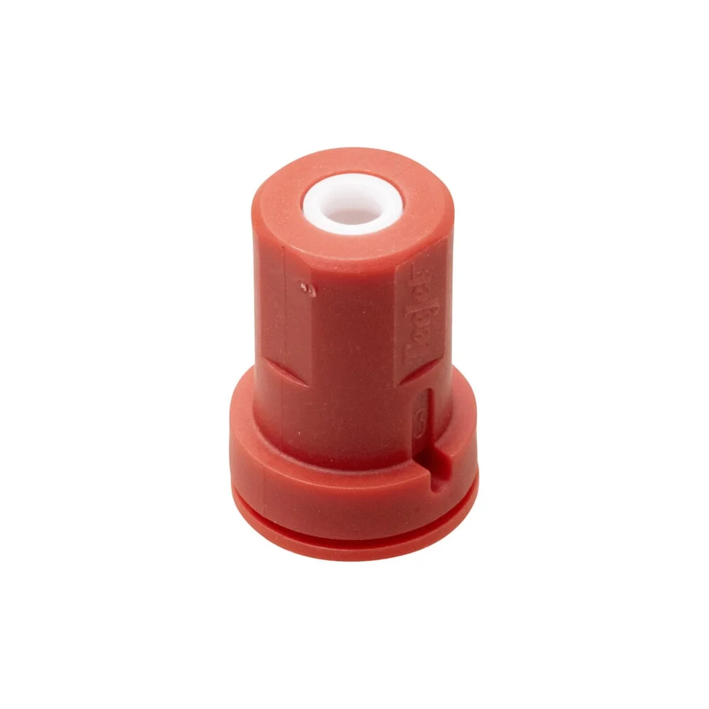Duză conică goală AITXB 80° 04 roșie din material ceramic TeeJet AITXB8004VK