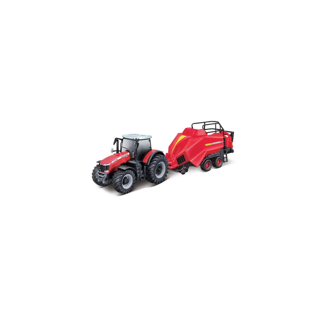 Tractor Massey Ferguson 8740S cu presă de balotat BB1831667