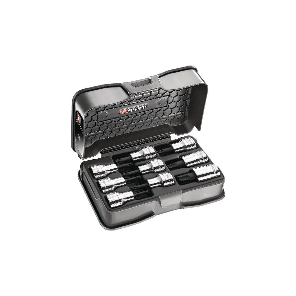 Set chei tubulare Torx 1/2", 9 piese AMEX3APB