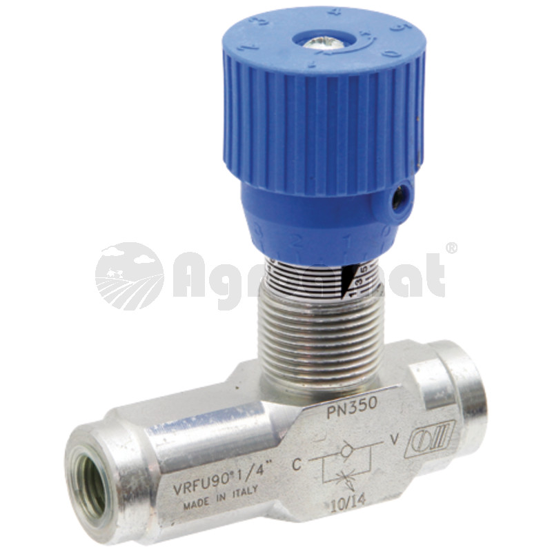 Supapă de retinere cu drosel DRV-K-08