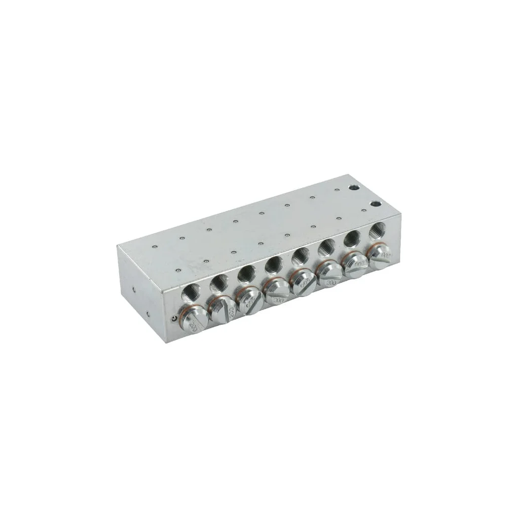 plăcuță - derivator, zincat, 16 conexiuni CLBV16