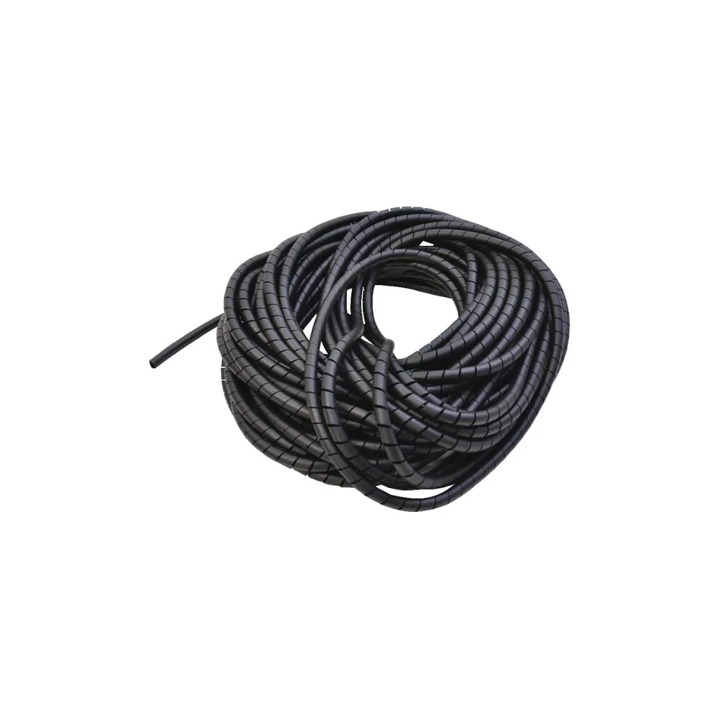 Învelitoare spiralată 8mm neagră CPN8