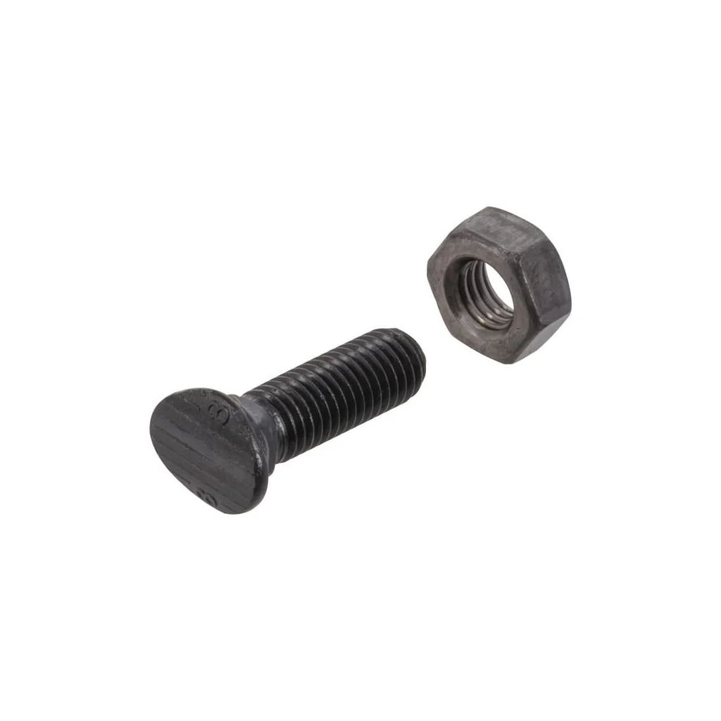 Șurub plug cap conic cu piuliță M10x35mm grupa 8.8 CP992P025