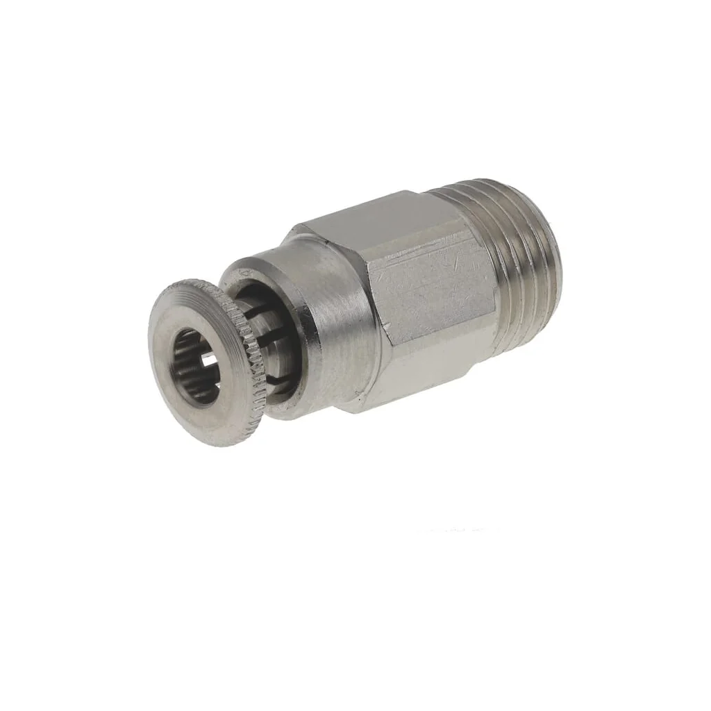 Racord cu filet și mufă drept 4 mm CLSG4MK101