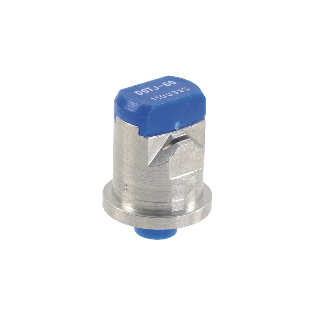 Duză ventilator dublu plat DGTJ 110° 03 TeeJet, albastră, din oțel inoxidabil DGTJ6011003VS