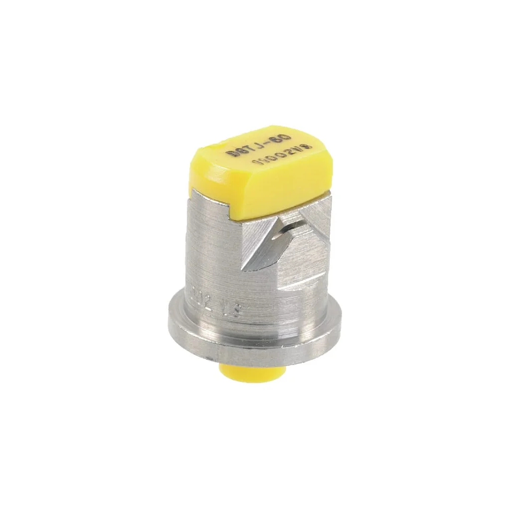 Duză ventilator dublu plat DGTJ 110° 02 TeeJet, galbenă, din oțel inoxidabil DGTJ6011002VS