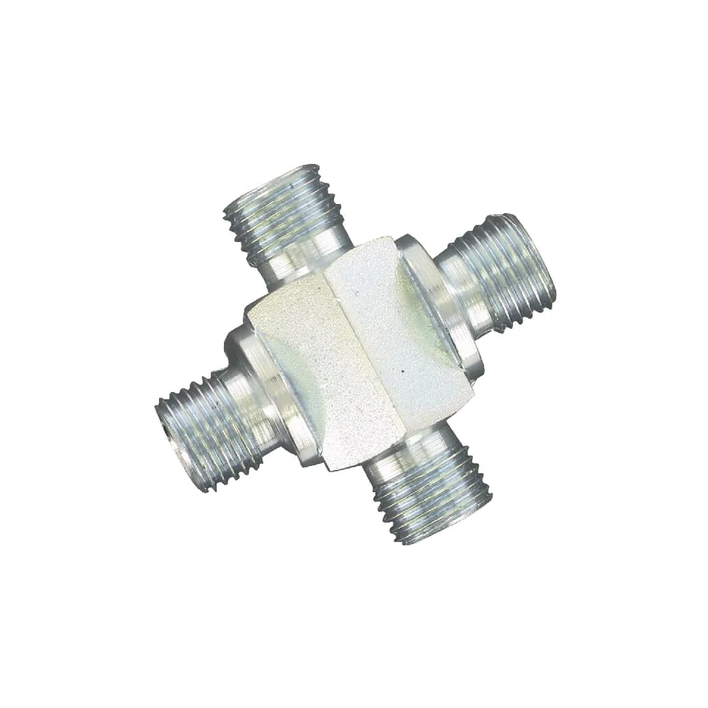 Adaptor în cruce 1/4 BSP CROSS04BM