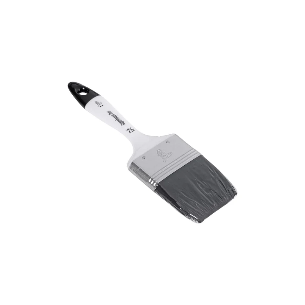 Perie plată universală, II stele, păr sintetic, negru, 65mm CP2320425