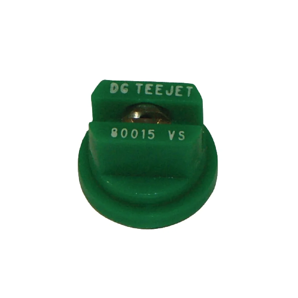 Duză ventilator plat DG 110° 015 verde din oțel inoxidabil TeeJet DG110015VS