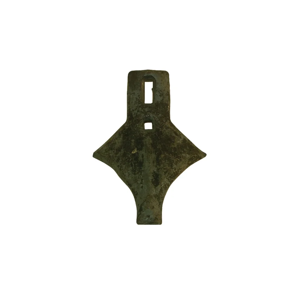 Brăzdar cultivator 270x190x15mm întărit plat 2 orificii CP10060