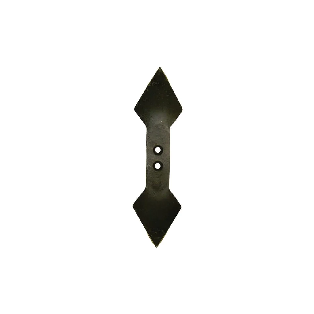 Brăzdar cultivator 440x135x17mm reversibil curbat 2 orificii CP232
