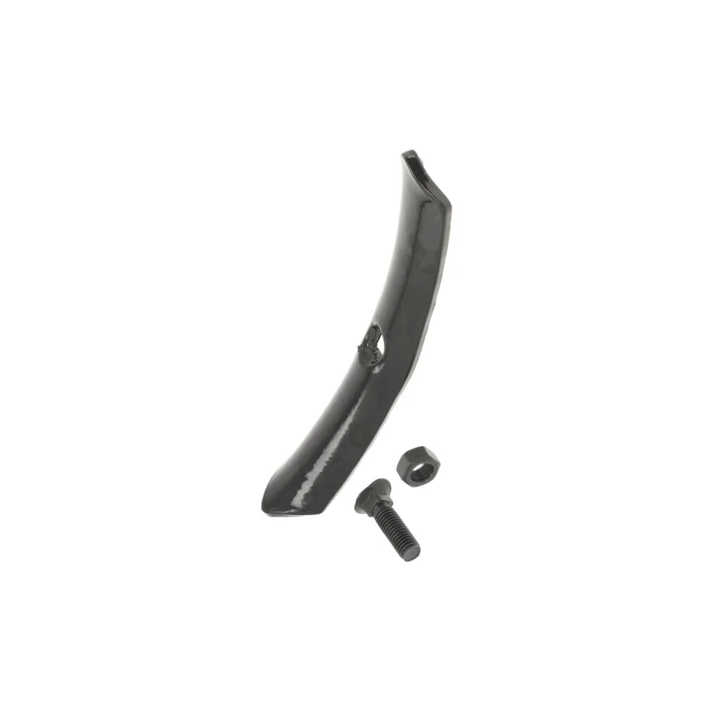 Vârf cultivator 195x40x6mm, reversibil, curbat, 1 gaură, cu șuruburi CP503025N