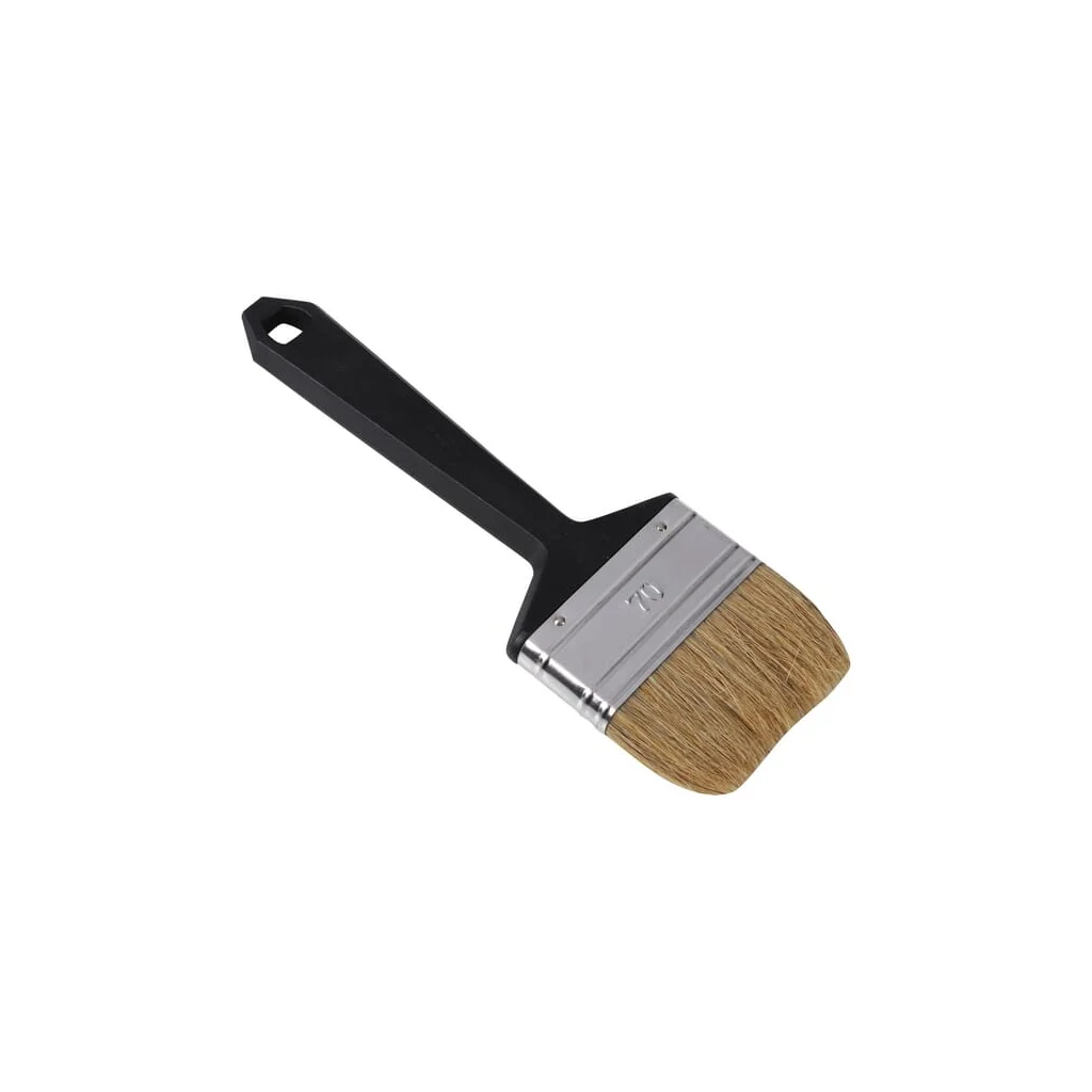 Pensulă plată de unică folosință, alb, mărimea 70 CP2320570