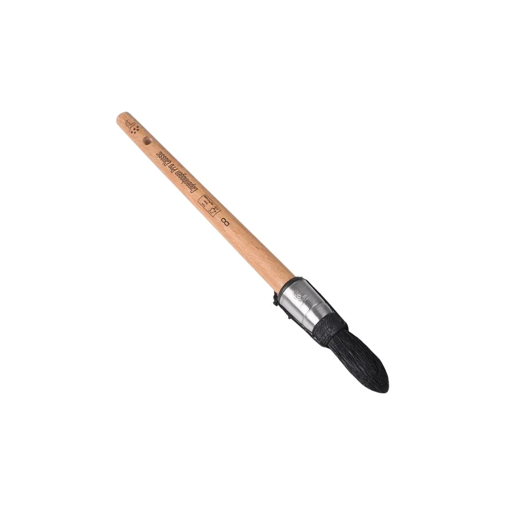 Pensulă cu vârf flexibil, V stele, păr negru de porc, 17mm CP2310208