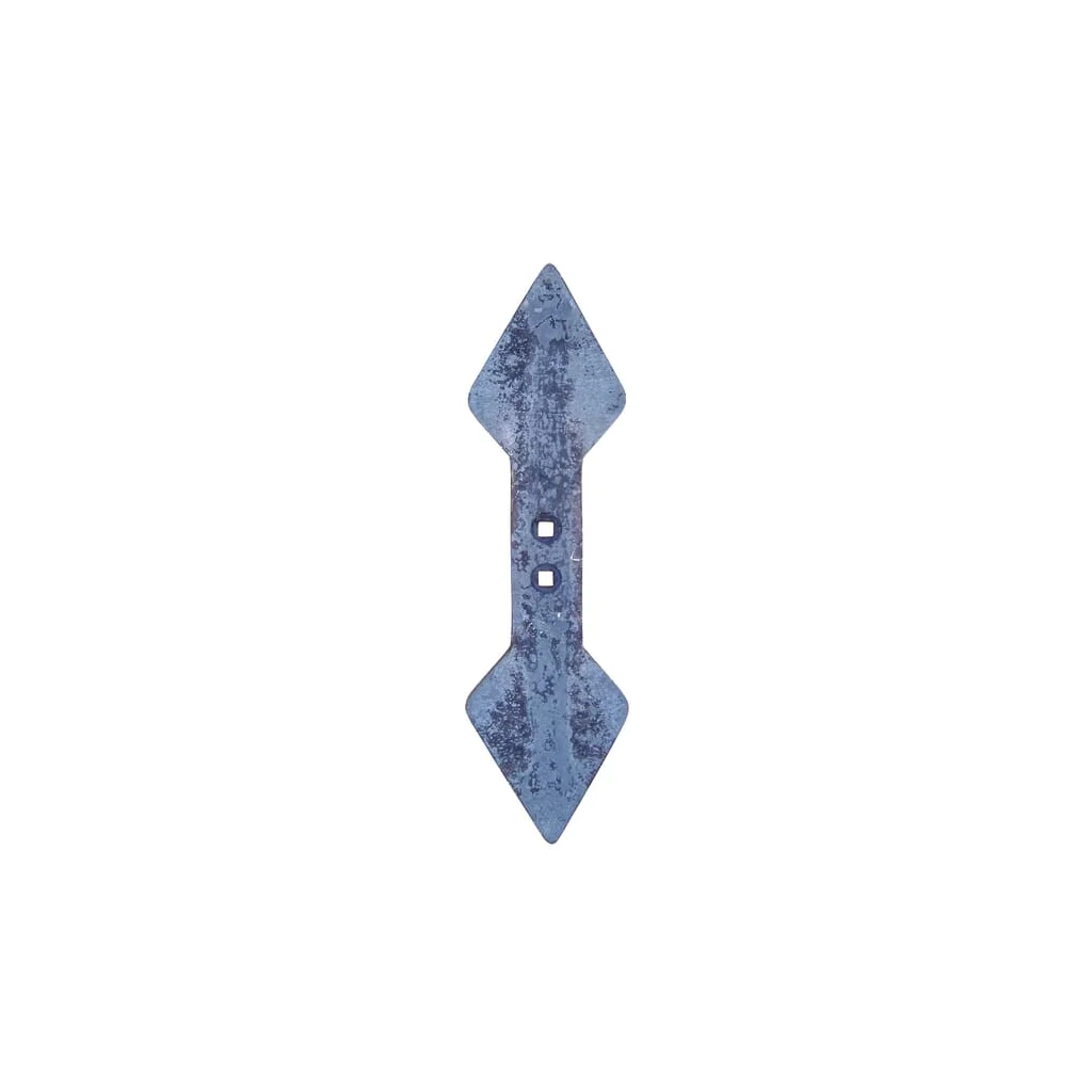 Brăzdar cultivator 440x135x19mm reversibil curbat 2 orificii CP23