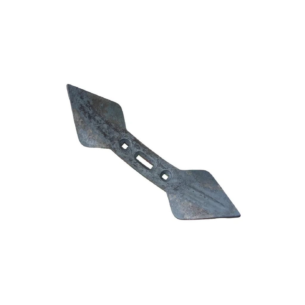 Vârf cultivator 450x135x19,5mm, reversibil, curbat, cu 3 găuri CP489072
