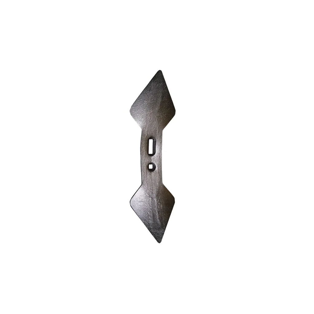 Vârf cultivator 450x135x19mm, reversibil, curbat, cu 2 găuri CP2822