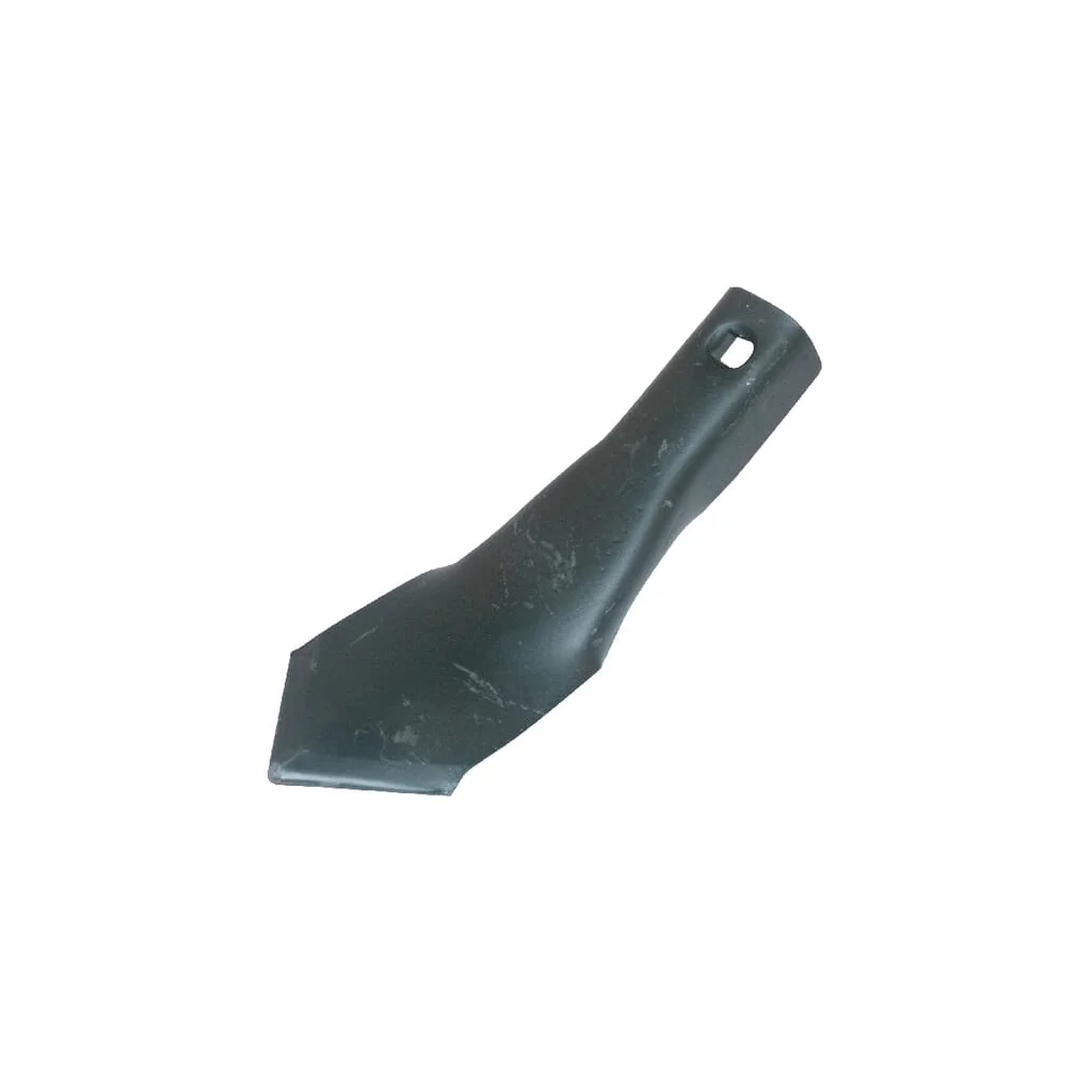Brăzdar cultivator 265x85x6,5mm curbat 1 orificiu potrivit pentru Ransomes CP137