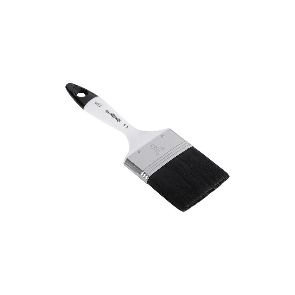 Perie plată universală, II stele, păr sintetic, negru, 76mm CP2320430