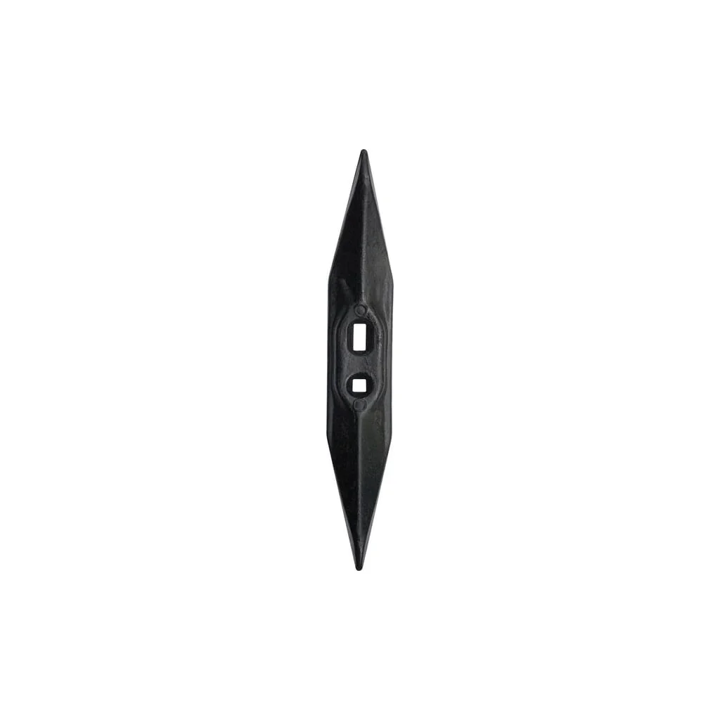 Brăzdar cultivator 400x70x24mm reversibil curbat 2 orificii CP40070