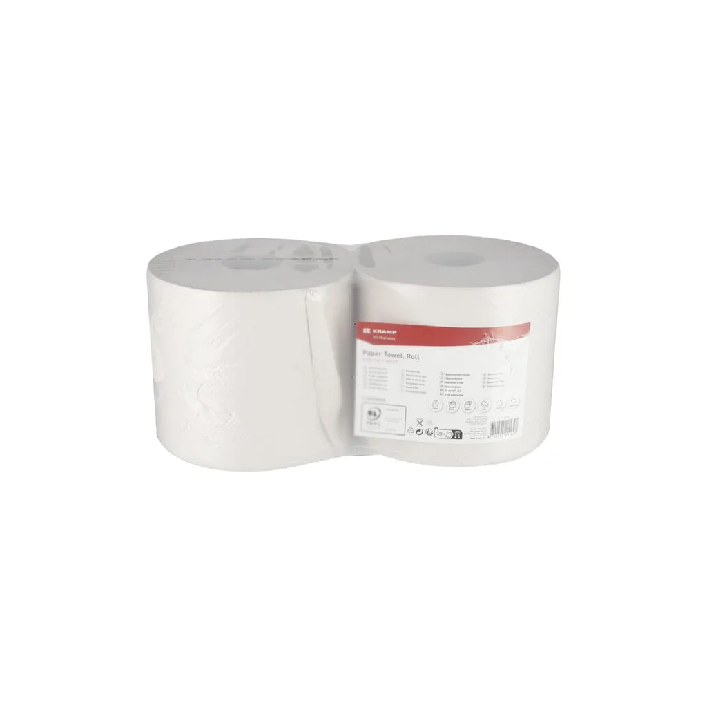 Prosop de hârtie, rolă albă, 23 cm x 250 m, 2 straturi, Ø exterior 270 mm, gofrat, 2 role CP21201KR