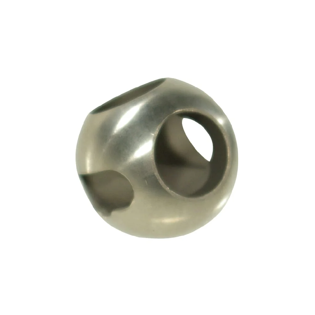 Robinet sferic 344 cu 3 căi, inox CP455101SS