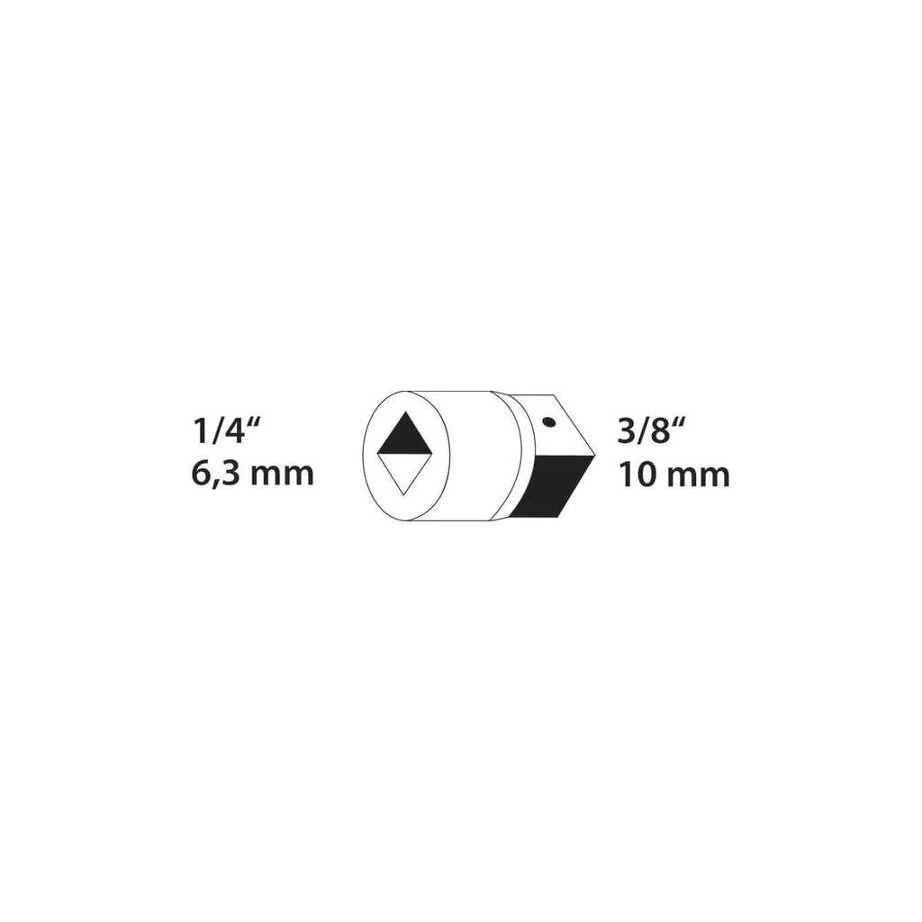 Adaptor reductor 1/4"BI-3/8"BU DP2030V