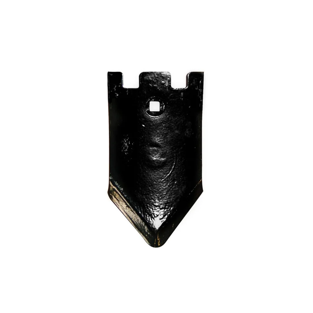 Brăzdar cultivator 220x120x10mm curbat 1 orificiu potrivit pentru Kerner CP6000